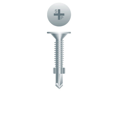 Strong-Point Self Drilling Wafer Head Screws