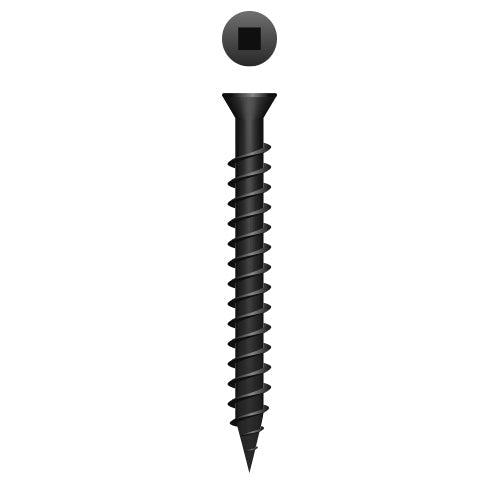 #8 Strong-Point Trim Head 8 x 3, SQ, Sharp Point, Phosphate