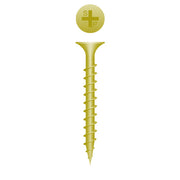 #6 Strong-Point Bugle Head 6 x 1-1/2, PH, Coarse, Zinc Yellow