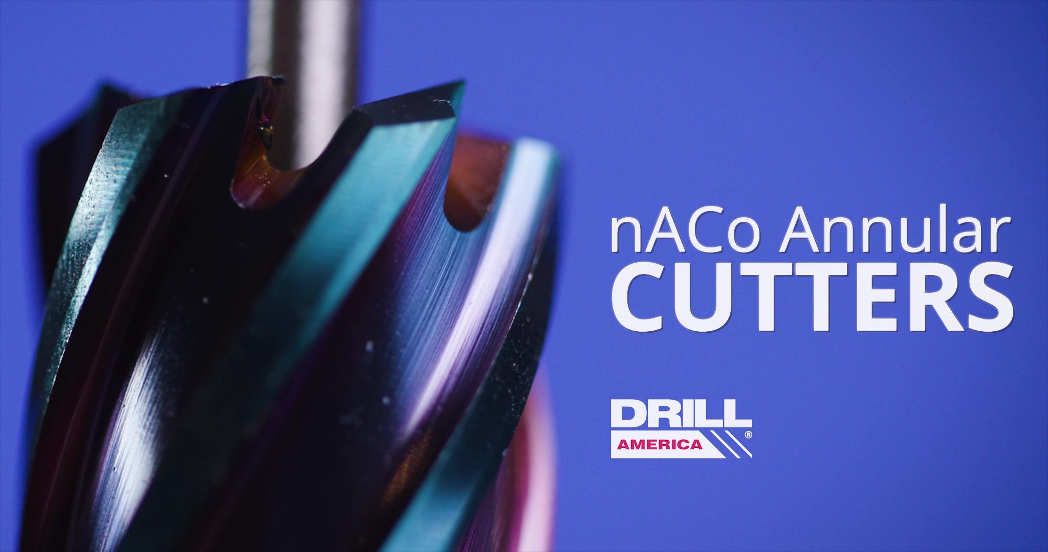 1-1/4" X 3" nACo (Nano-Composite) Coated Blue Annular Cutter
