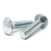 1/2-13x3" Grade 5 Round Head Square Neck Carriage Bolts Zinc