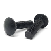 5/8-11x3" Grade 8 Round Head Square Neck Full Thread Carriage Bolts Plain