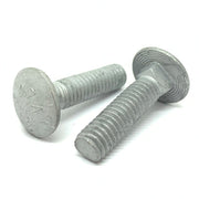 3/8-16x2-3/4" A307 Grade A Carriage Bolts Galvanized