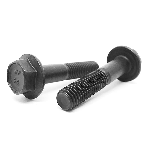 M8-1.25x50 Class 8.8 Hex Flange Bolts Plain & Oil