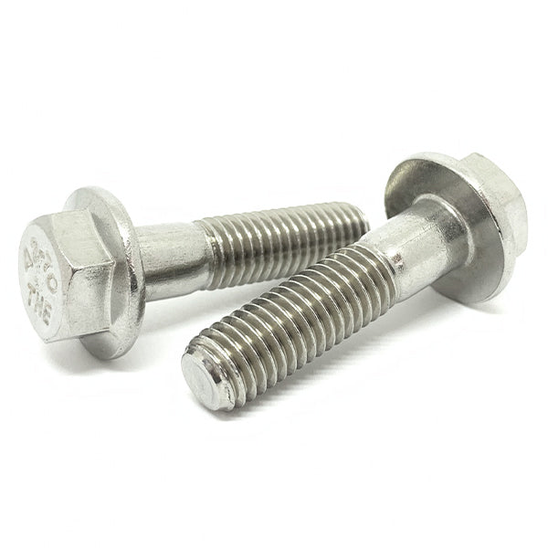 M8-1.25x35 A2-70 Stainless Steel Hex Flange Bolts
