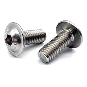 M5-0.8x10 A2-70 Stainless Steel Button Flange Socket Cap Screws