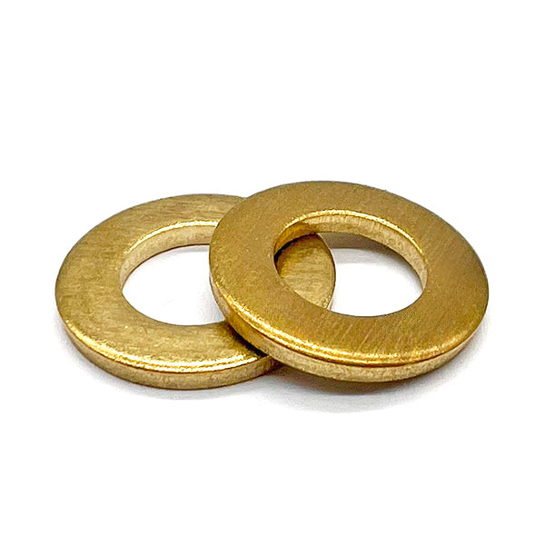 7/8" Solid Brass Flat Washers