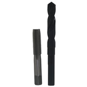 3/4"-16 HSS Plug Tap and 11/16" HSS 1/2" Shank Drill Bit