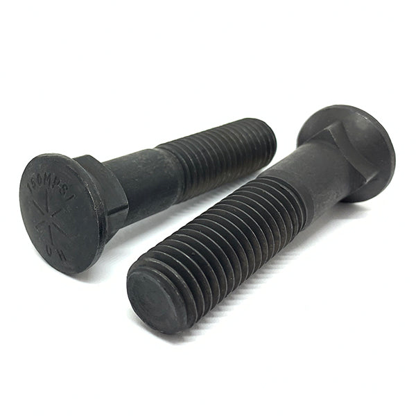5/8-11x3" Grade 8 #3 Dome Head Plow Bolts Plain