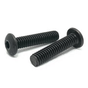 #4-40x3/4" Alloy Button Socket Head Cap Screws Black Oxide