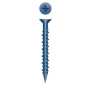 #1/4 Strong-Point Flat Head 1/4 x 1-1/4, PH, Hi-Low-Blue Ceramic