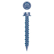 #1/4 Strong-Point Hex Washer Head 1/4 x 4, Hi-Low-Blue Ceramic