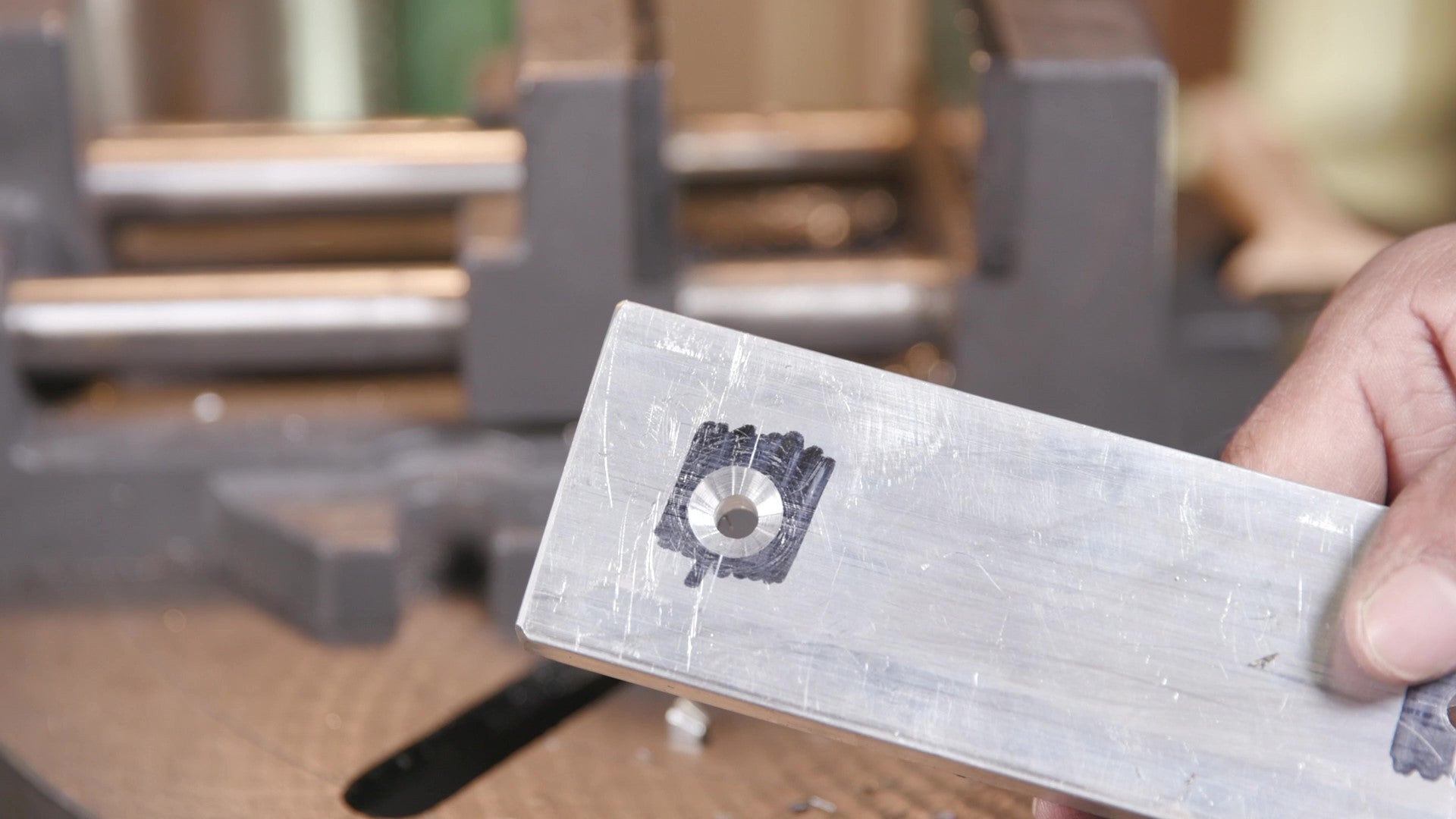 1"-100 HSS 6 Flute Chatterless Countersink