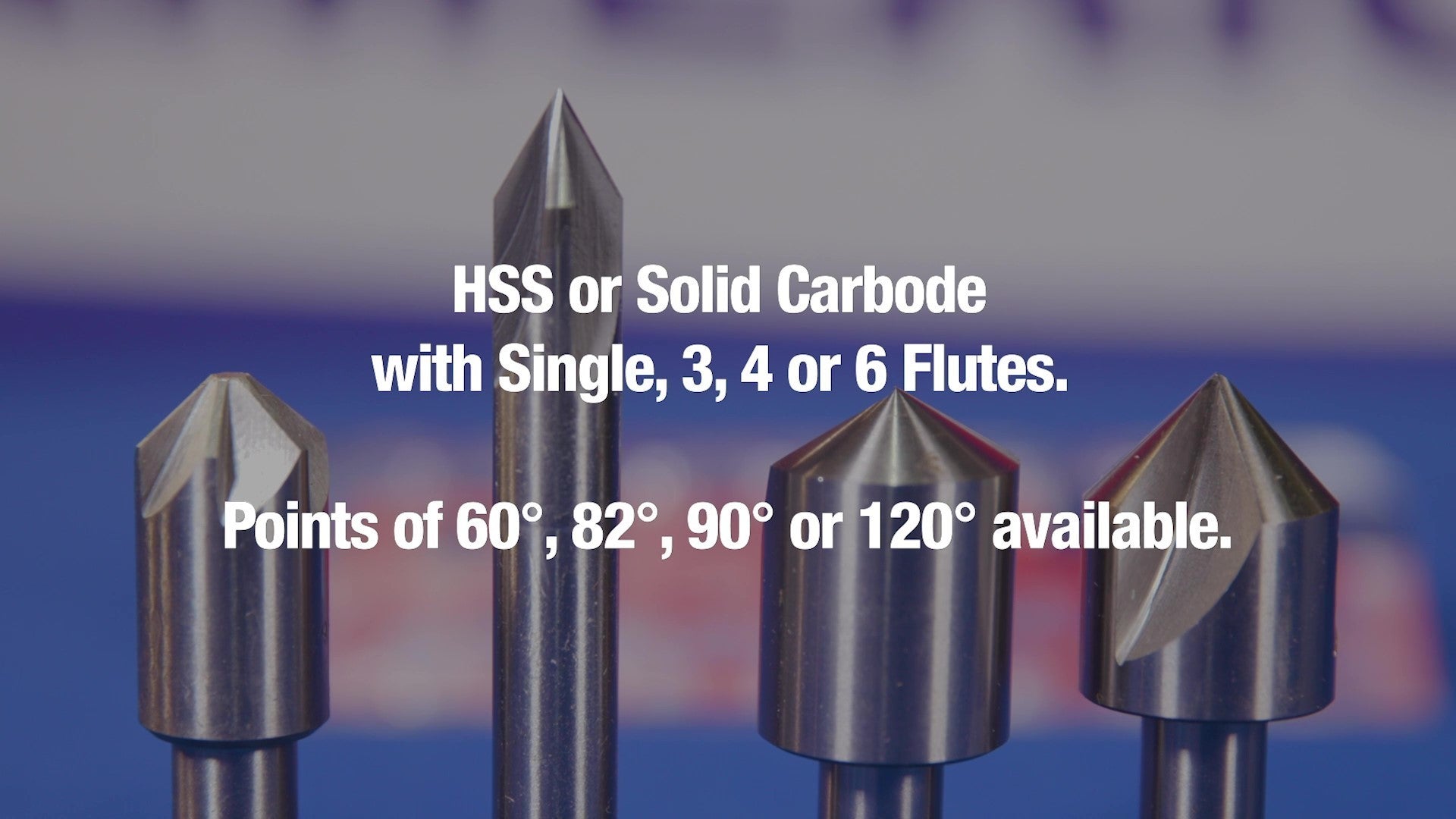 1/2"-120 HSS Single Flute Countersink