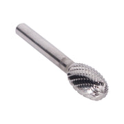 SE-1 1/4" X 3/8" Oval Carbide Bur 1/4" Shank