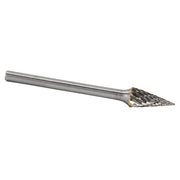 SM-43 1/8" X 5/8" Cone Pointed End Carbide Bur 1/8" Shank
