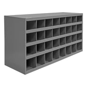 32 Hole Metal Divider Bin 12" Deep