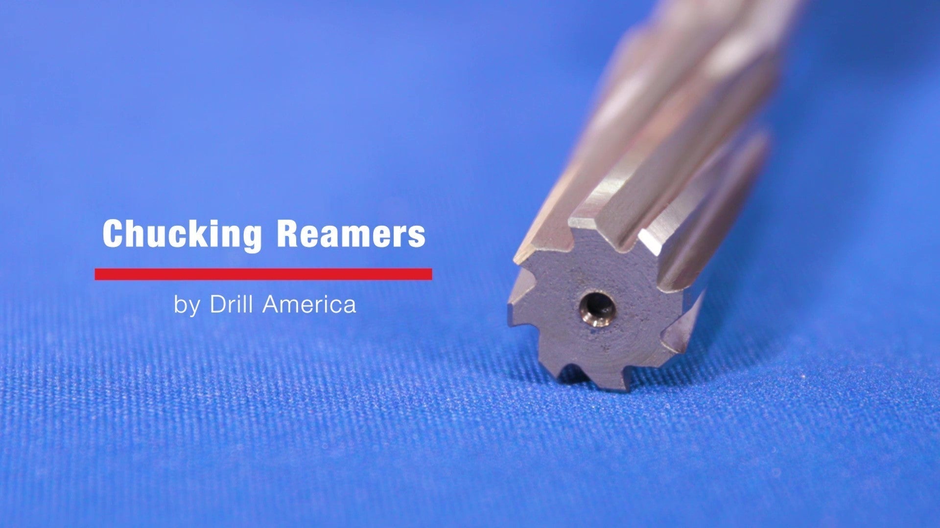#56 HSS Straight Shank Straight Flute Chucking Reamer