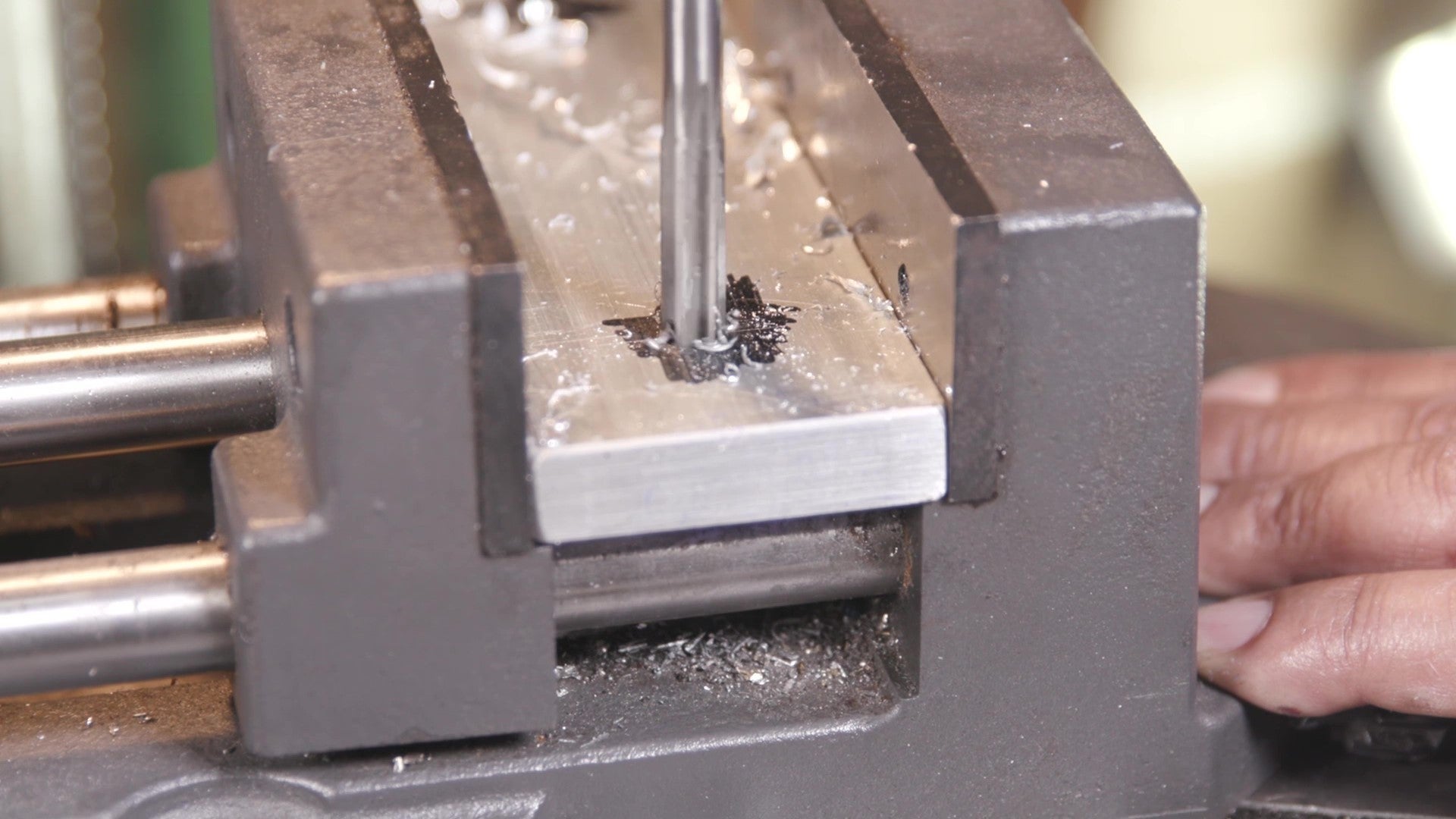 13/32" HSS Straight Shank Straight Flute Chucking Reamer
