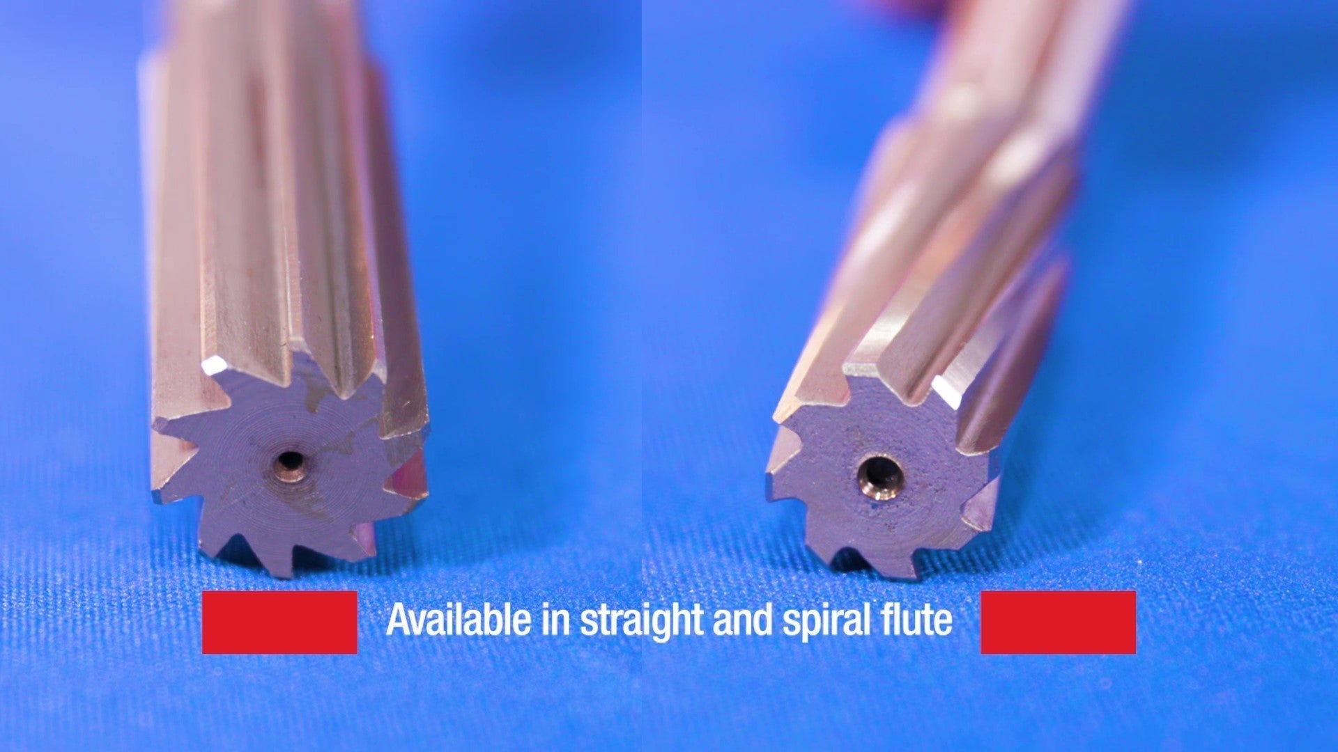 1-1/16" HSS Taper Shank Spiral Flute Chucking Reamer