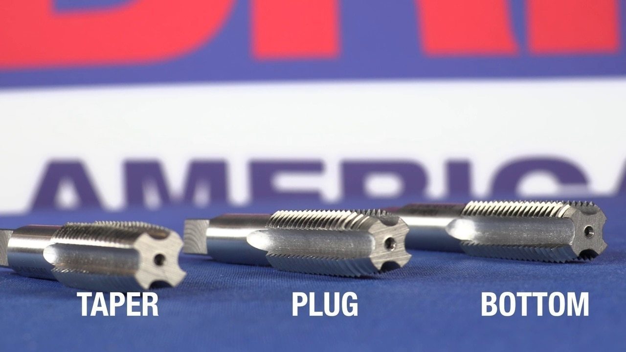 1-1/4"-12 UNF Carbon Steel Taper Tap