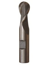 1-1/4" X 1-1/4" HSS 2 Flute Single End Ball End Mill