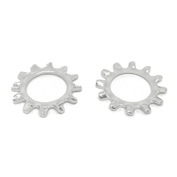 #6 410 Stainless Steel External Tooth Lock Washers