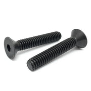 1/4-28x7/8" Alloy Flat Head Socket Cap Screws Black Oxide
