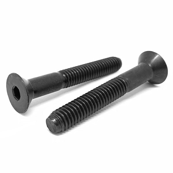 1/2-20x2-1/2" Alloy Flat Head Socket Cap Screws Black Oxide