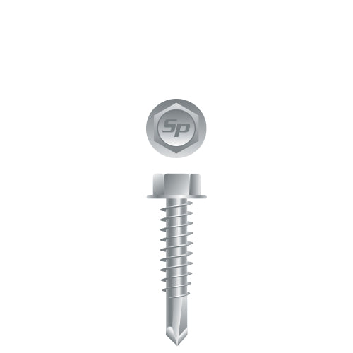#10 Strong-Point Hex Washer Head 10-16 x 1, Strong-Shield