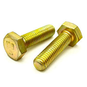 M14-2.00x25 Class 10.9 Hex Cap Screws Zinc Yellow