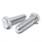 M10-1.5x20 Class 10.9 Hex Cap Screws Zinc Clear