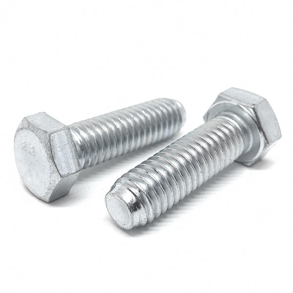 M4-.7x20 Class 8.8 Hex Cap Screws Zinc Clear