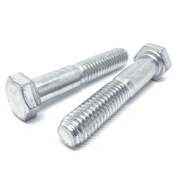 M6-1.0x50 Class 8.8 Hex Cap Screws Zinc Clear