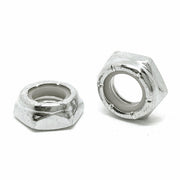 #10-32 316 Stainless Steel Nylon Insert Hex Jam Nuts