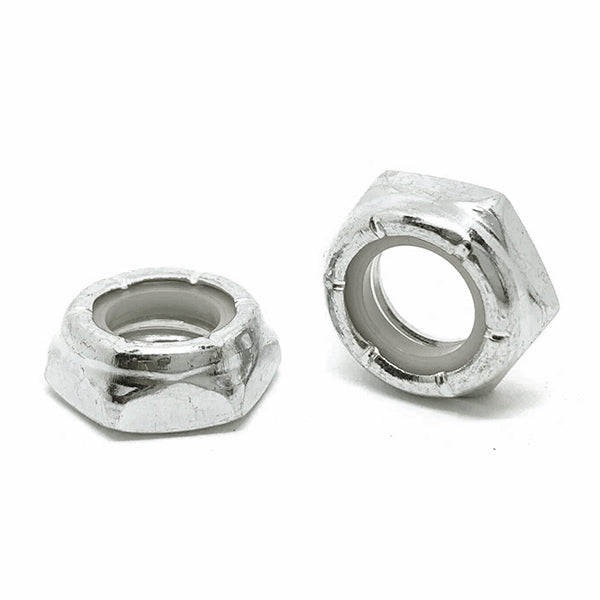 5/16"-18 18-8 Stainless Steel Nylon Insert Hex Jam Nuts