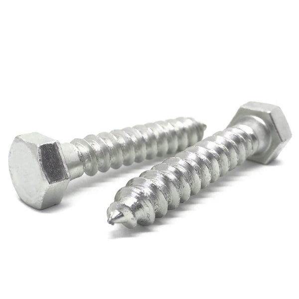 1/2-6x1-1/2" 316 Stainless Steel Hex Lag Screws