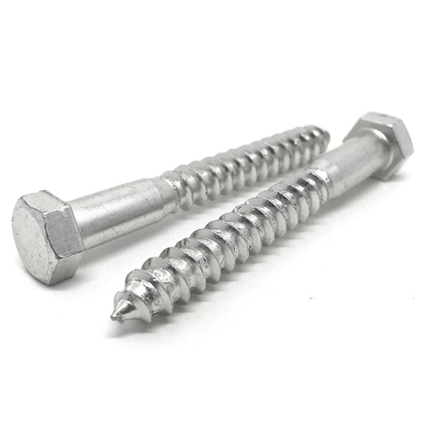 5/16-9x5-1/2" 316 Stainless Steel Hex Lag Screws