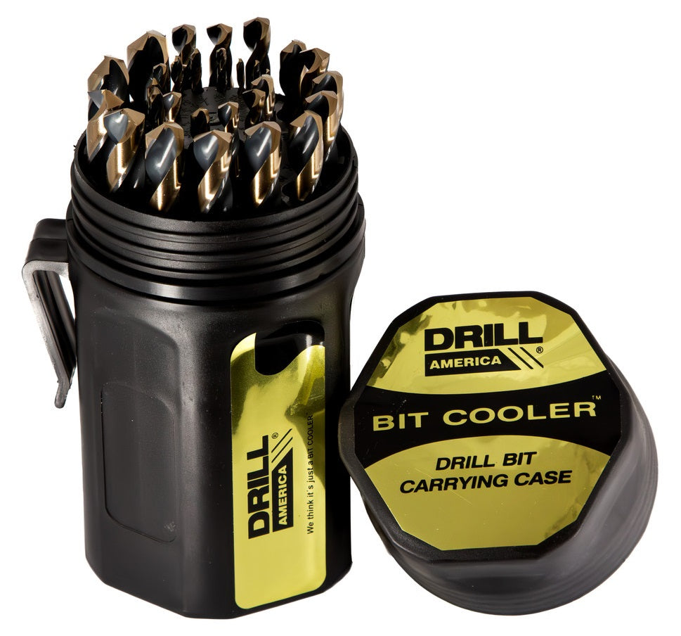 29 Piece HSS Killer Force Bit Cooler Drill Bit Set, 1/16" - 1/2"