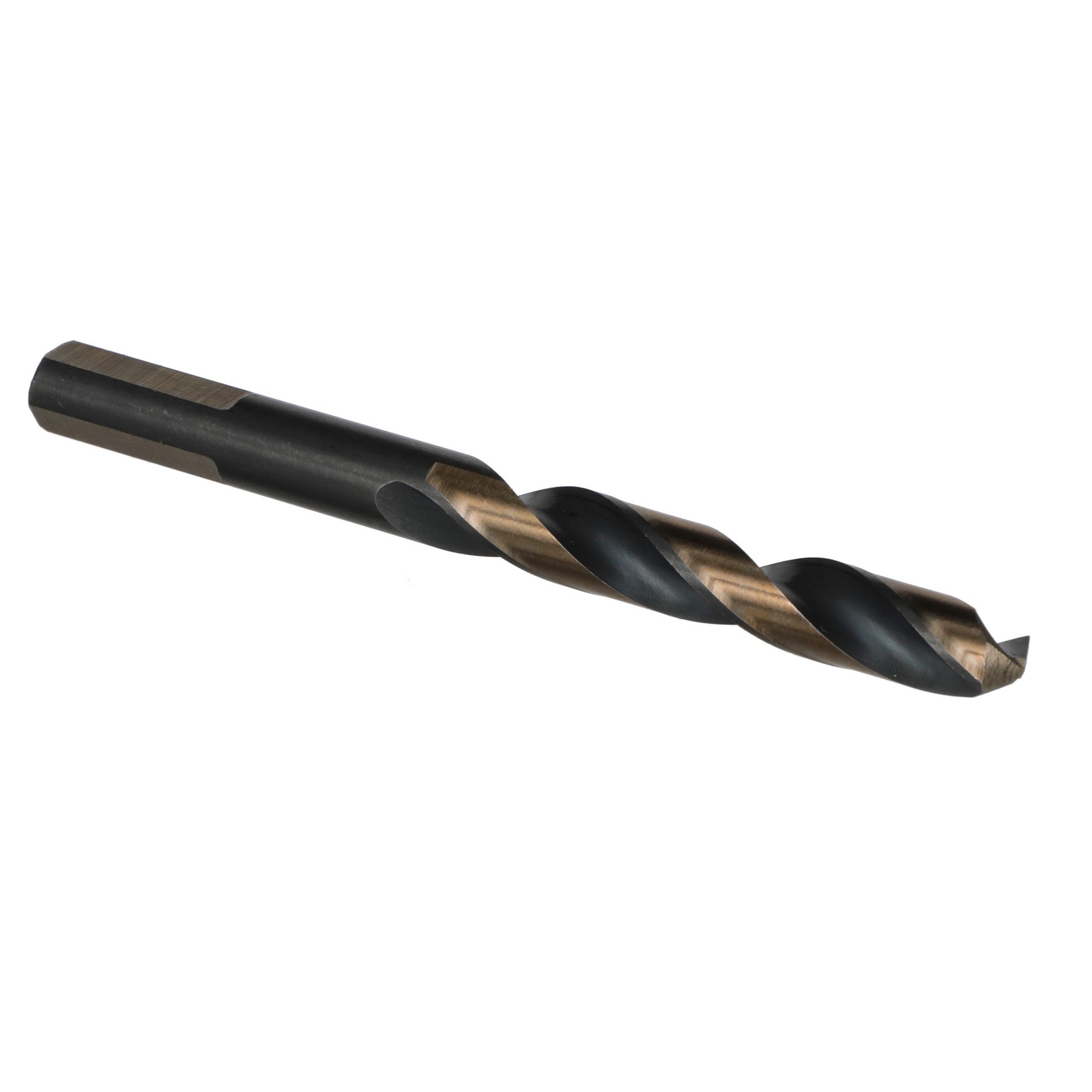 9/32" HSS Black & Gold Split Point Drill Bit with 3-Flat Shank, Contractor Series