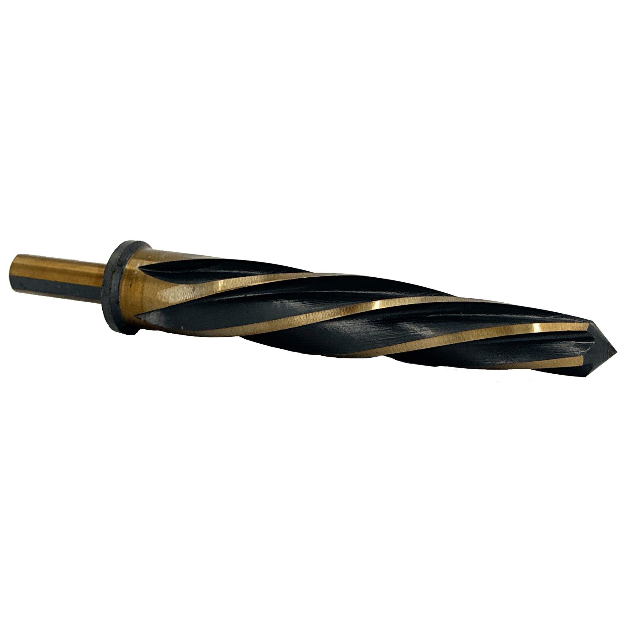 3/4" HSS Black & Gold 1/2" Straight Shank Bridge Reamer