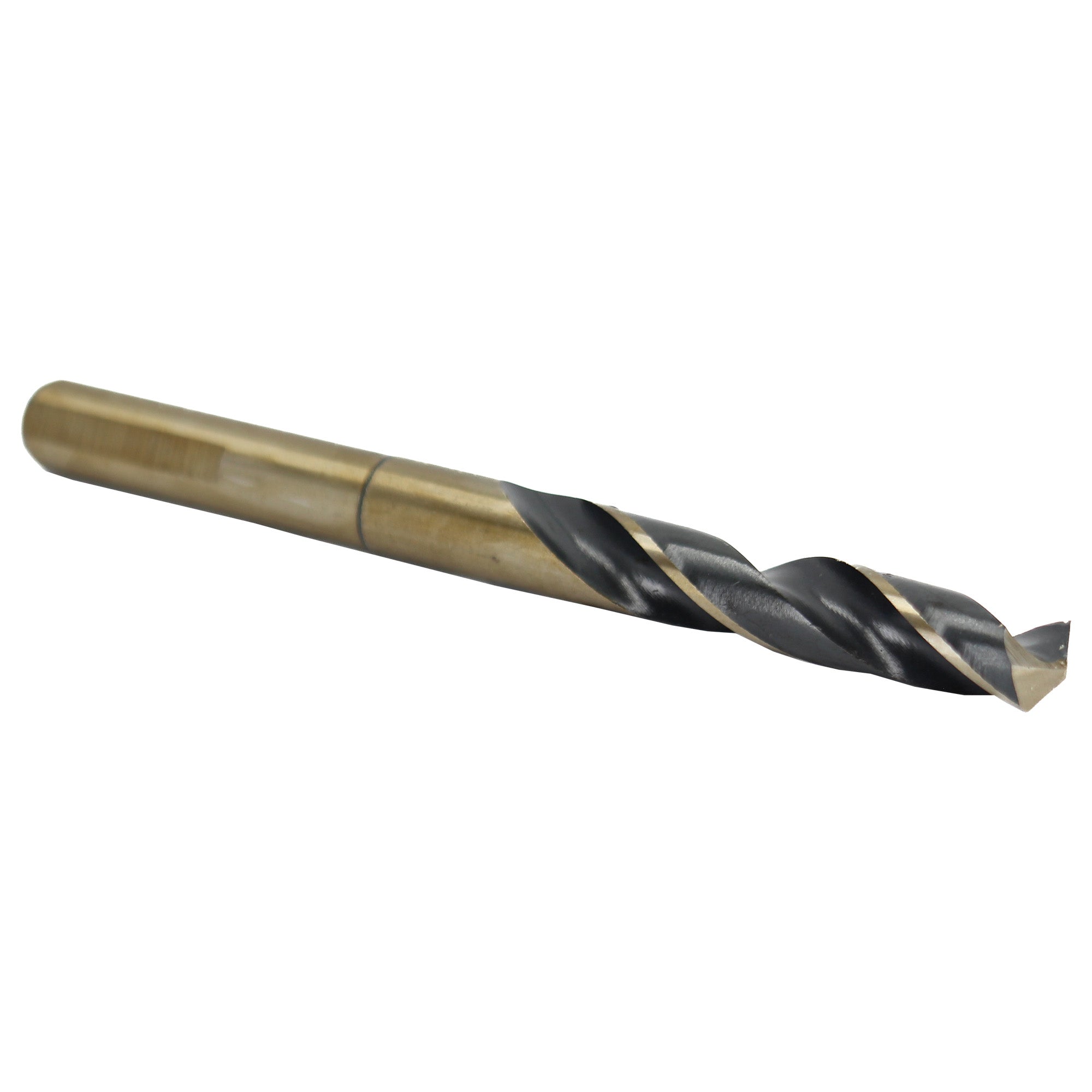 37/64" HSS Black & Gold Drill Bit with Reduced 1/2" 3-Flat Shank, KFD