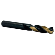 23/64" HSS Black & Gold Split Point Stub Drill Bit, Contractor Series