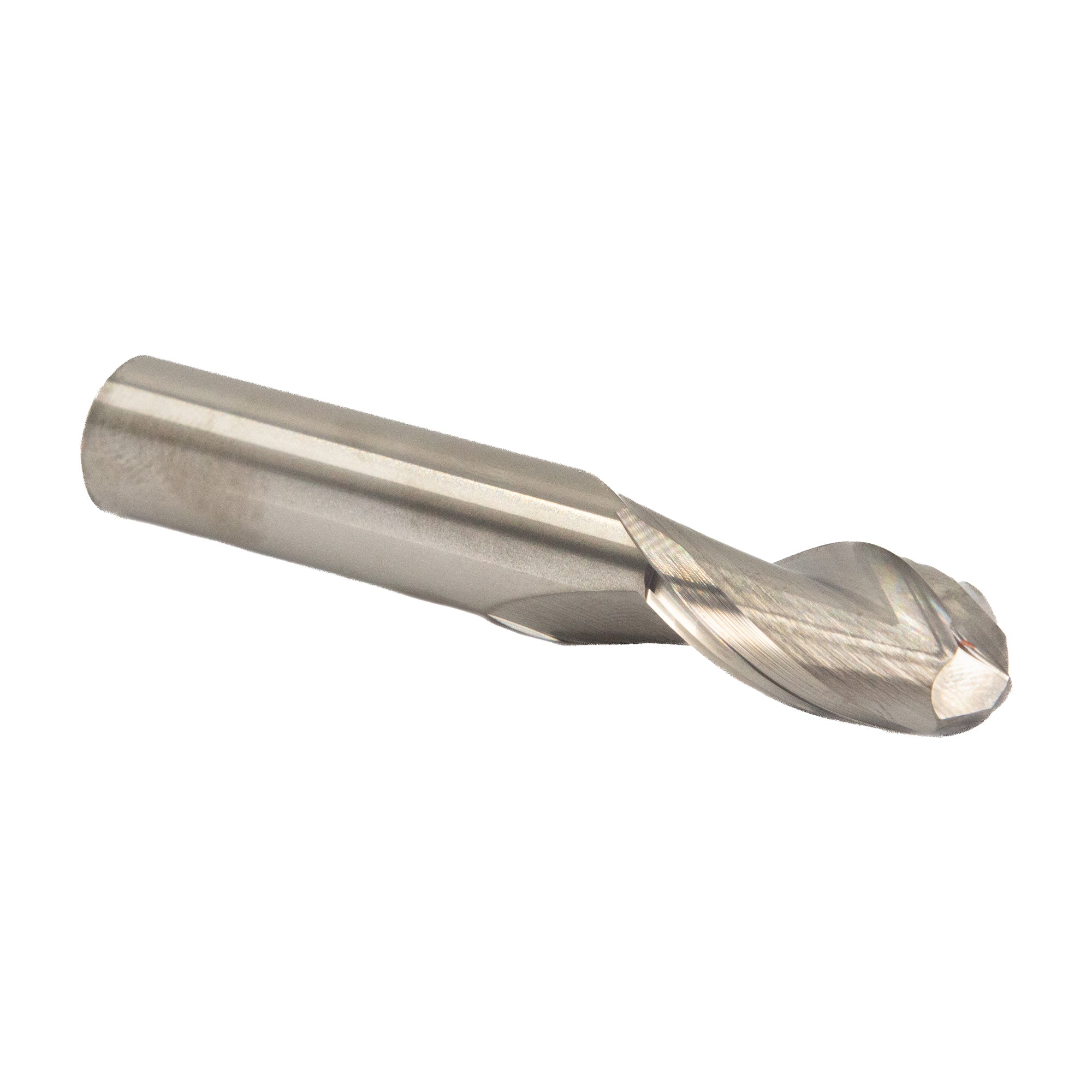 5/8" Carbide 2 Flute Single End Ball End Mill