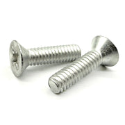 5/16"-18x1" Aluminum Phillips Flat Head Machine Screw