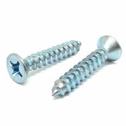 #14x1-1/2" Phillips Flat Head Type AB Self Tapping Sheet Metal Screws Zinc