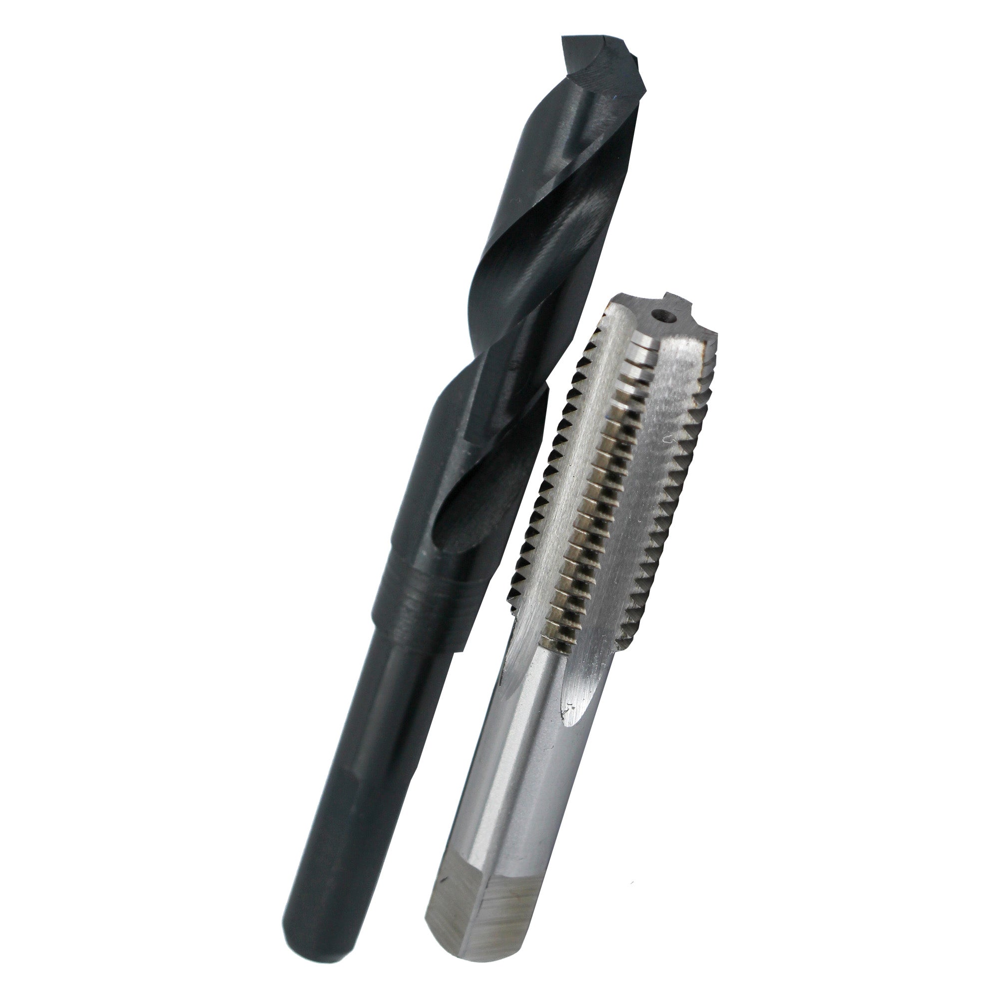 5/8"-11 UNC HSS Plug Tap and 17/32" HSS 1/2" Shank Drill Bit Kit