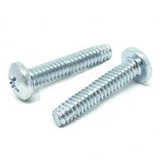 #10-32x1"  Phillips Pan Head Type F Thread Cutting Screws Zinc