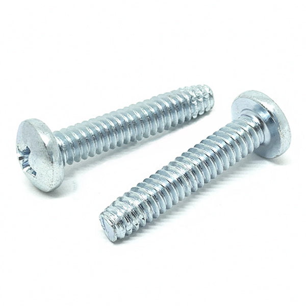 1/4-20x1-1/2"  Phillips Pan Head Type F Thread Cutting Screws Zinc