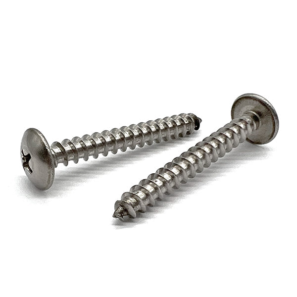 #6-18x3/4" 18-8 Stainless Steel Phillips Truss Head Type A Self Tapping Screws